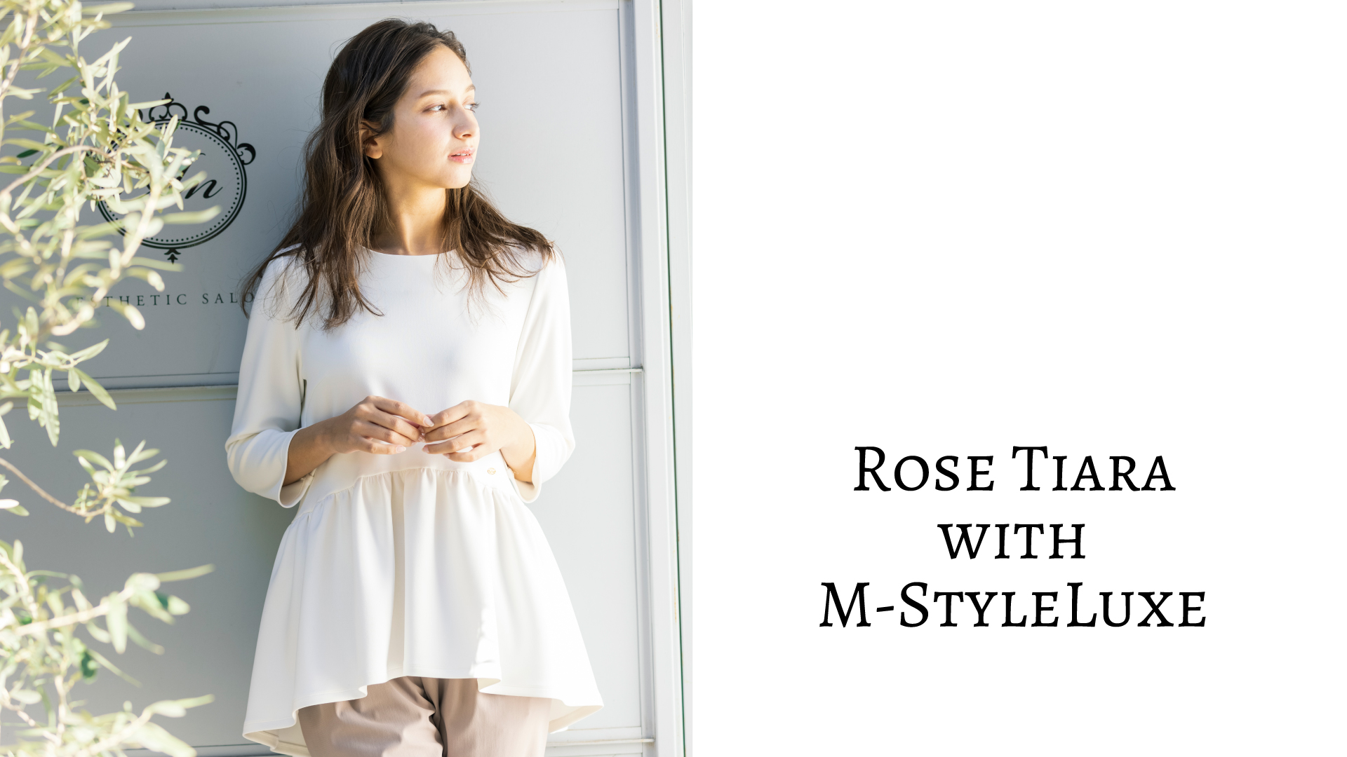 Rose Tiara with M-styleLuxe 01