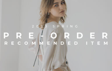 2023 SPRING PRE-ORDER RECCOMEND ITEM