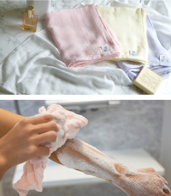 【Towel museum】お肌をやさしく包み込む「専顔タオル」