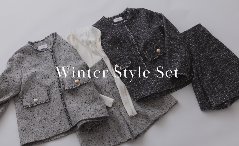 Winter Style Set｜シーズンムード満載のセットアップが入荷