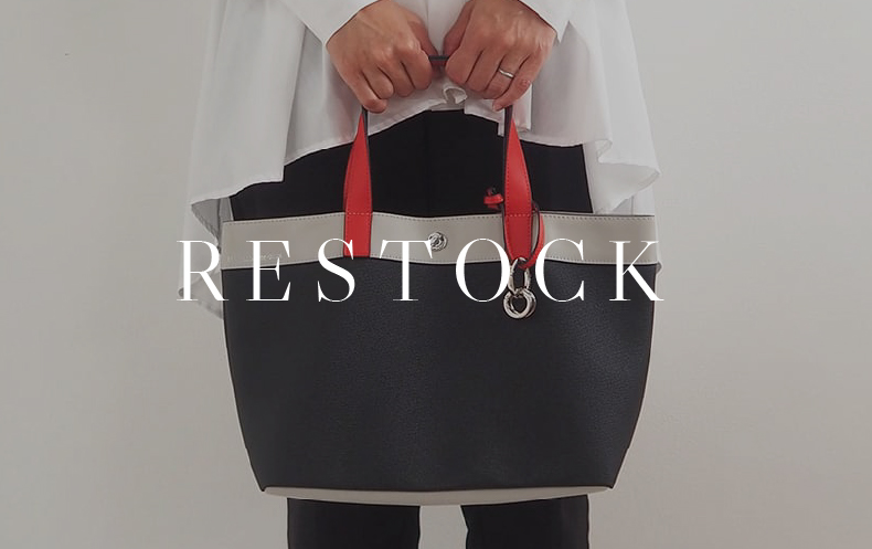 【RESTOCK ITEM】完売していた人気のトートバッグが再入荷！