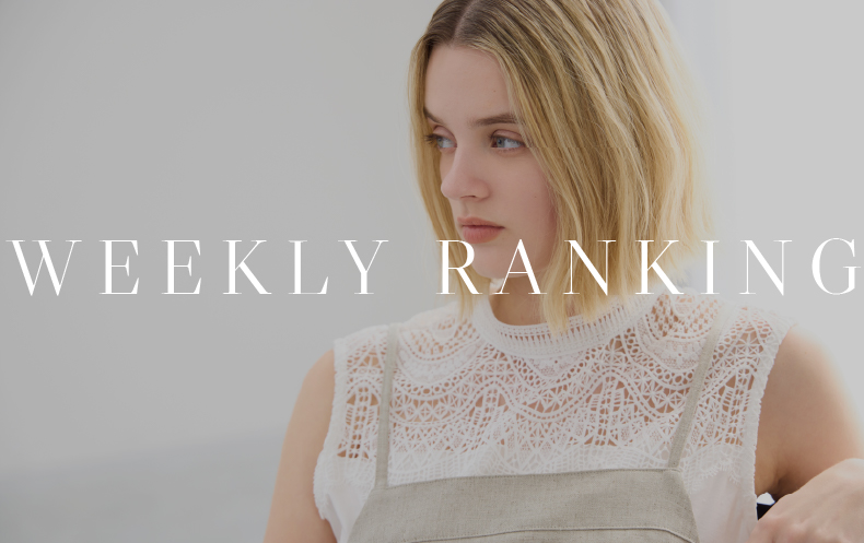 WEEKLY RANKING｜きちんと感も、抜け感も◎大人が選ぶ初夏のトップス