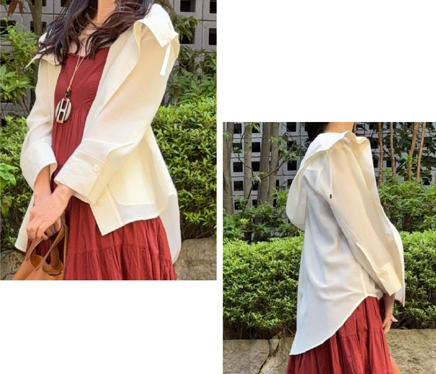 【PICK UP ITEM】真夏日でも快適！おしゃれで冷房や紫外線対策にも使える羽織もの