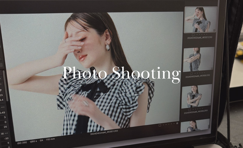 Photo Shooting| 夏アイテムの撮影風景 第二弾!