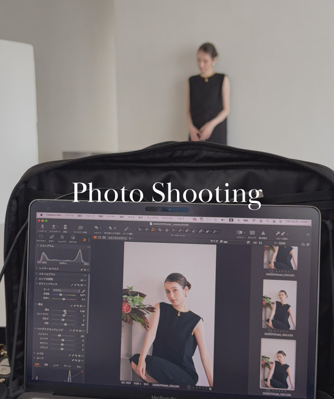 Photo Shooting｜ 秋コレクションの撮影現場に潜入！