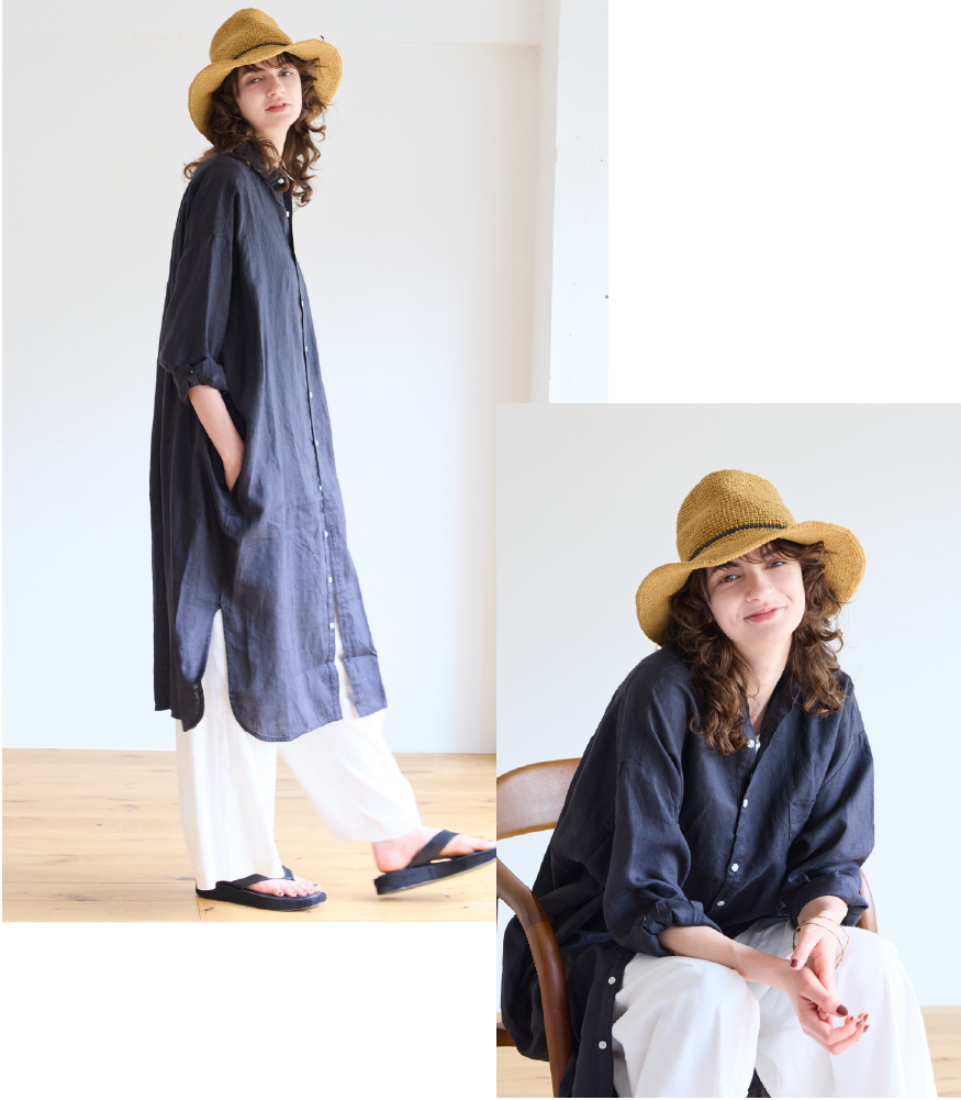 【J.O.S.S】着て涼む、着て楽しむ。リネン＆コットンシリーズ