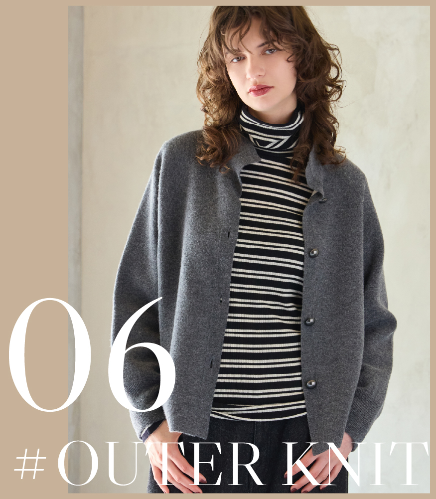 【NEW ITEM】上質なセーター1枚が気持ちいい季節。CASHMERE KNIT COLLECTION