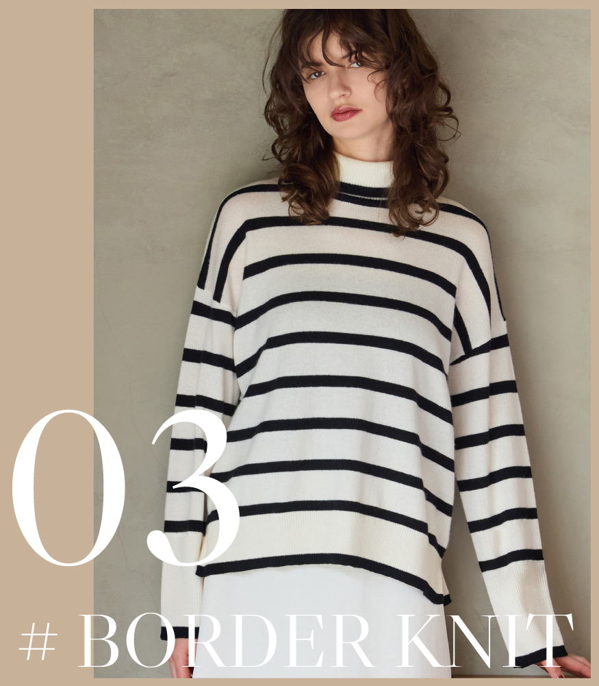 【NEW ITEM】上質なセーター1枚が気持ちいい季節。CASHMERE KNIT COLLECTION