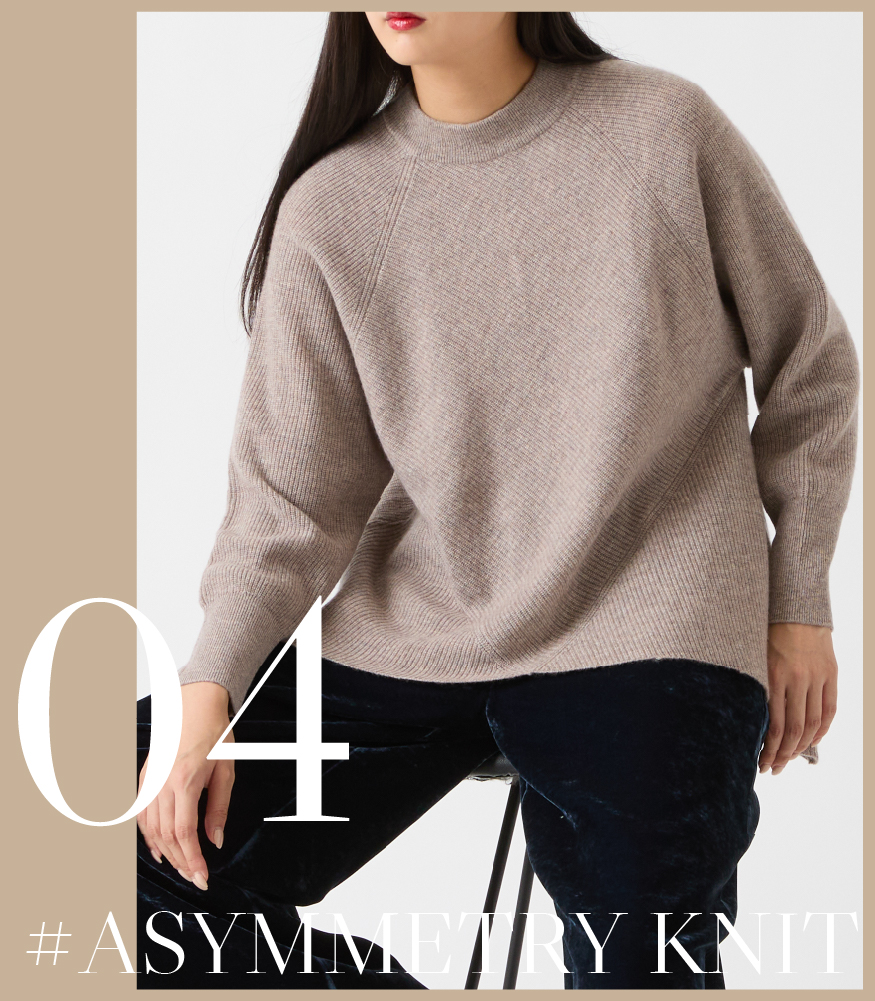 【NEW ITEM】上質なセーター1枚が気持ちいい季節。CASHMERE KNIT COLLECTION