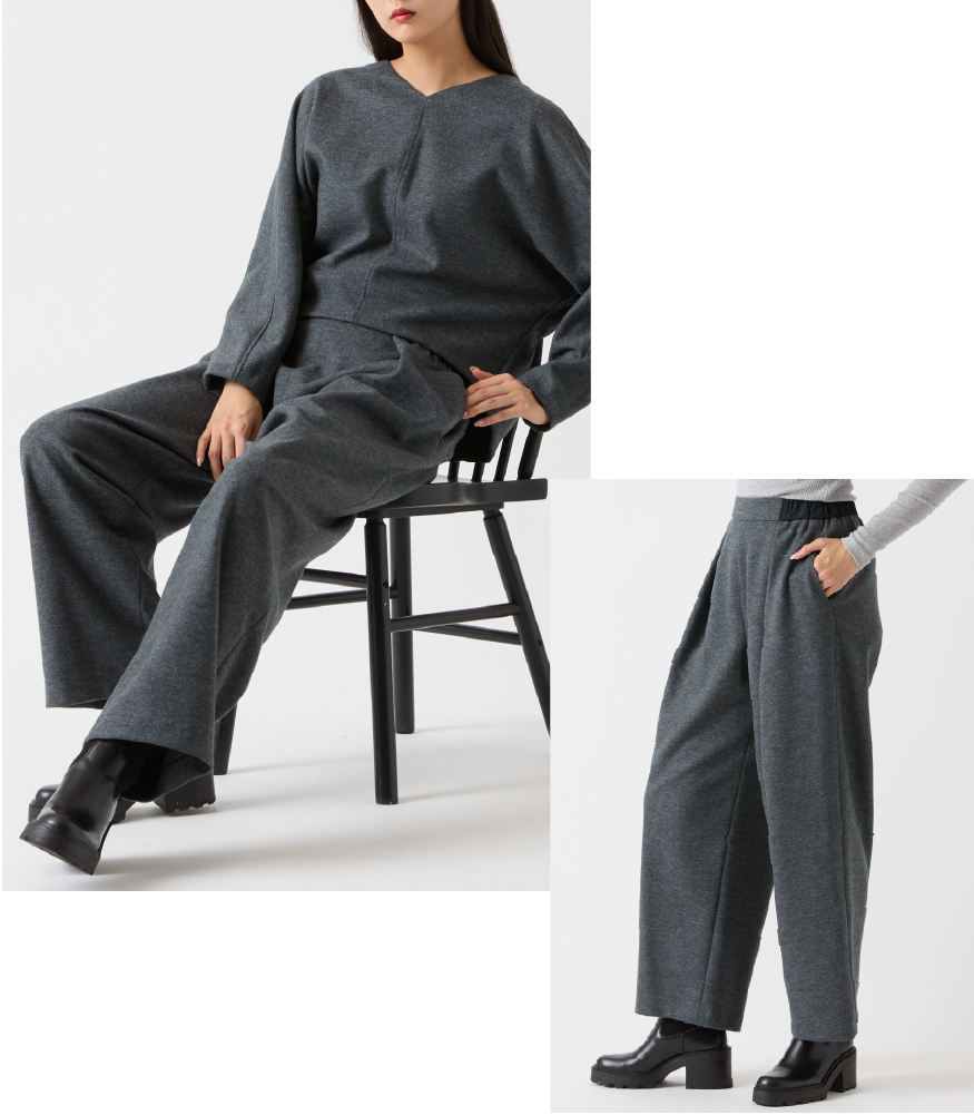 【NEW ITEM】尾州産圧縮ウールシリーズ｜上質素材でつくるセットアップスタイル