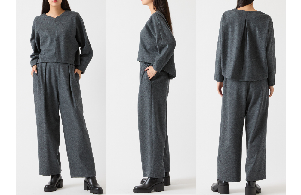 【NEW ITEM】尾州産圧縮ウールシリーズ｜上質素材でつくるセットアップスタイル