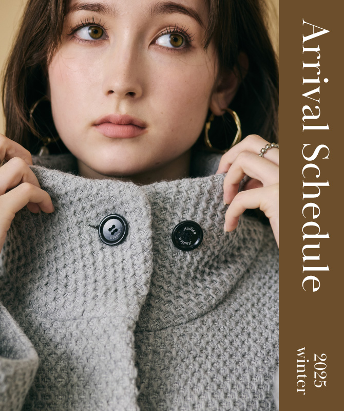 Arrival Schedule｜今週の新作スケジュール