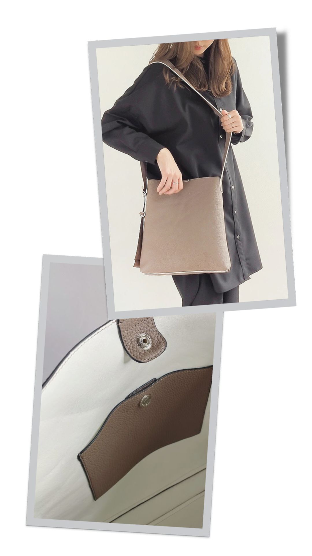 【LIMITED ITEM】オールシーズン使える！新作ショルダーバッグ