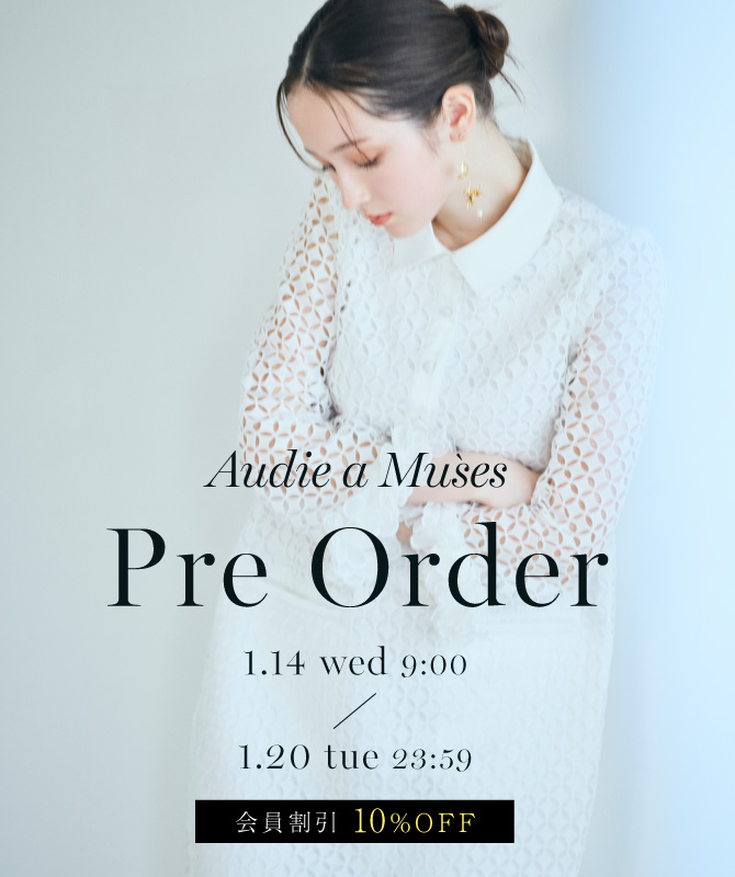 Pre Order｜1/14(WED)-1/20(TUE)