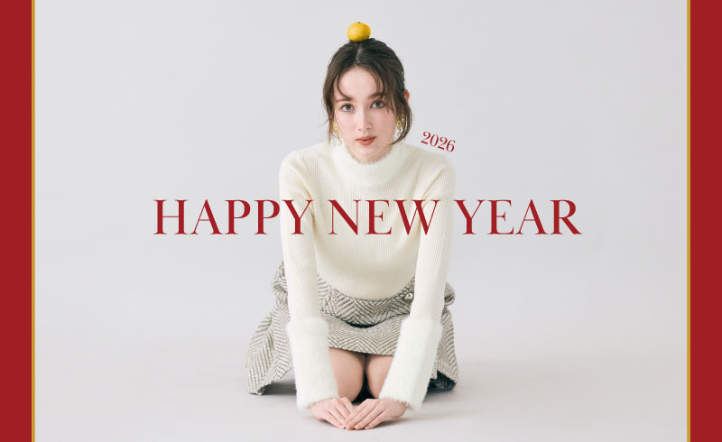 Happy New Year｜新年のご挨拶とセールのお知らせ