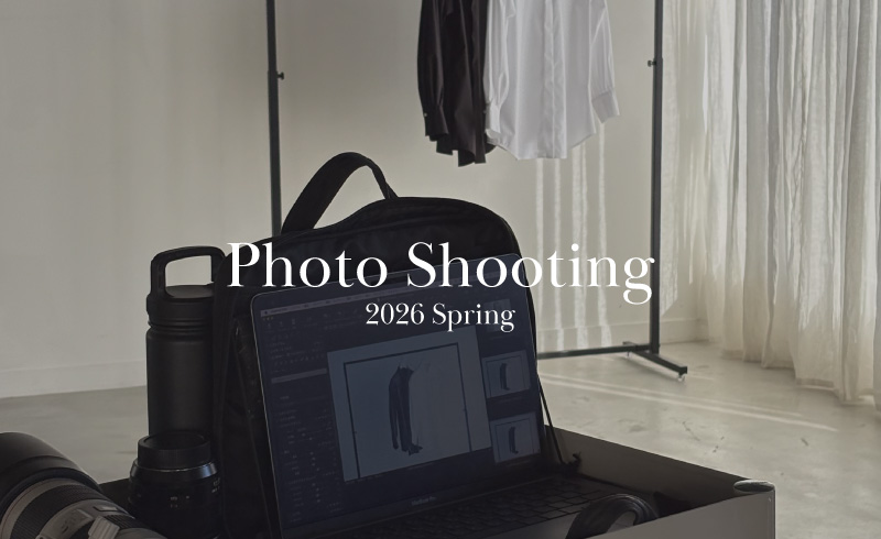 Photo Shooting｜春の新作コレクションの撮影現場に潜入！