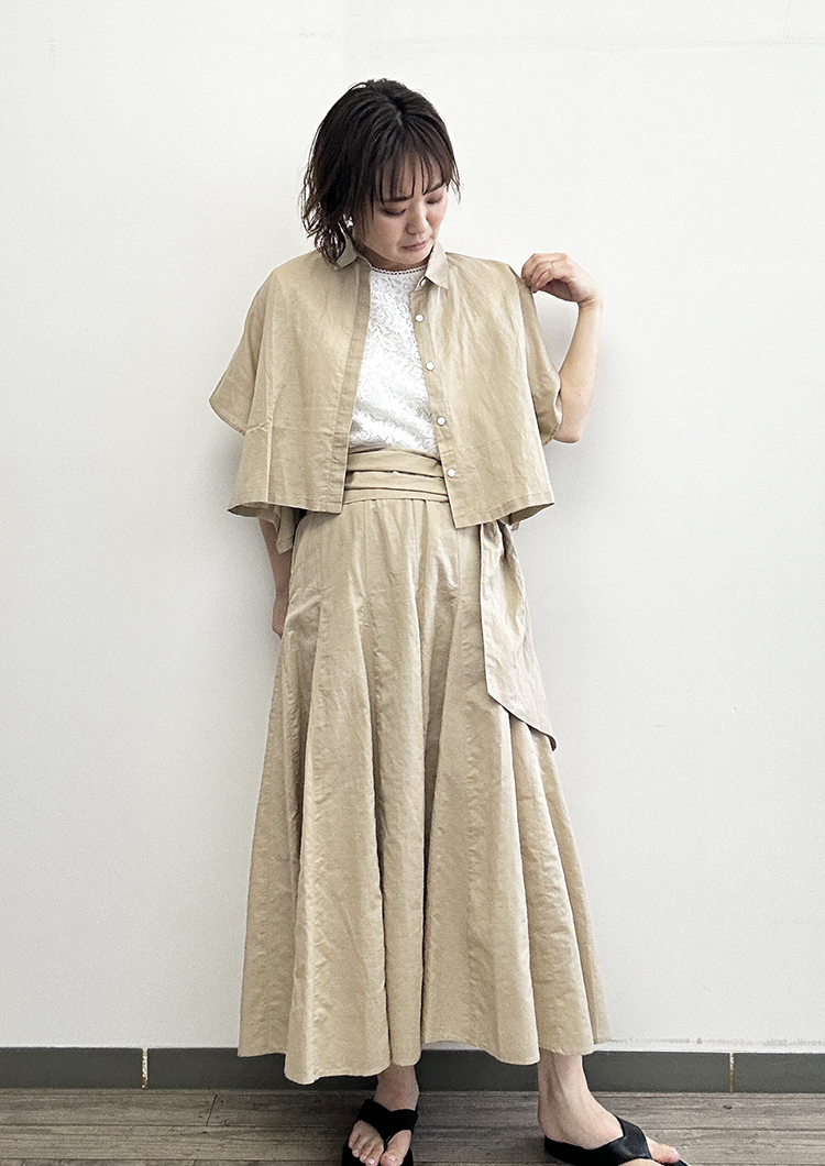 【NEW ITEM】気温30℃以上を乗り越える!一枚着サマートップス
