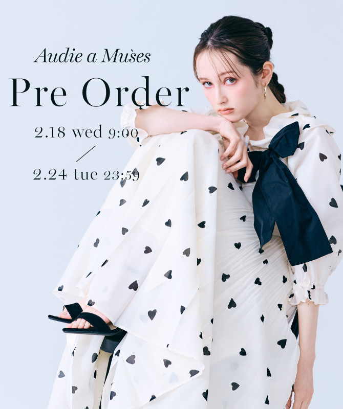 Pre Order｜2/18(WED)-2/24(TUE)