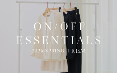 【NEW ITEM】きちんと感とこなれ感を両立！ 頼れるセットアップで作る春の装い