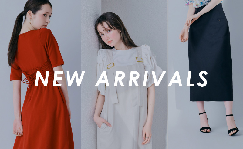 New Arrivals｜さりげなく華やぐ、新作ディテール