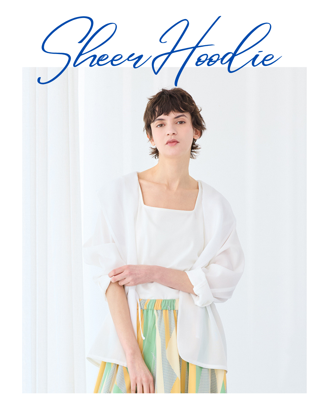 【NEW ITEM】上品な透け感で涼やかに。大人が挑戦しやすいシアーアイテム