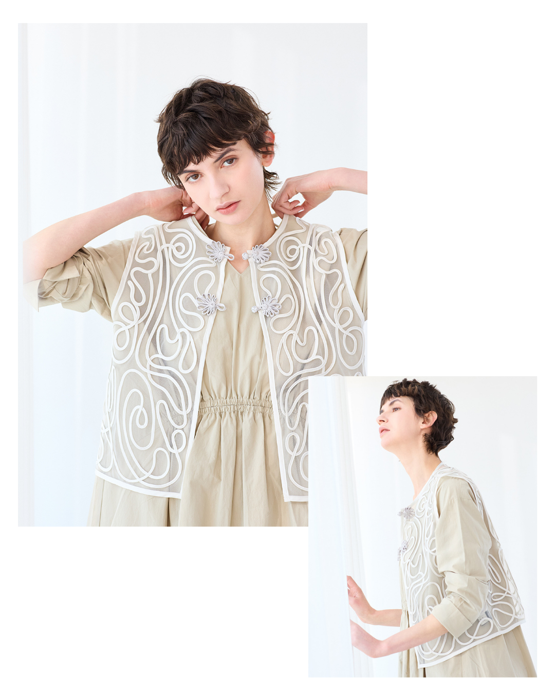 【NEW ITEM】上品な透け感で涼やかに。大人が挑戦しやすいシアーアイテム