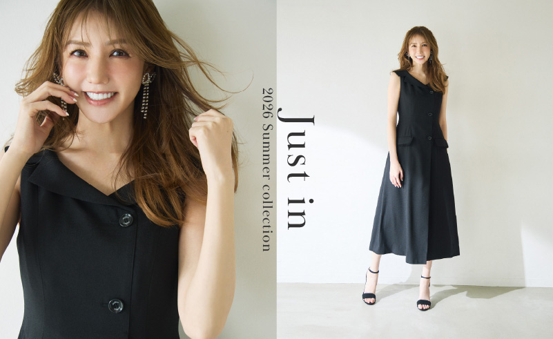 Just In｜人気ワンピ再入荷と春の新作