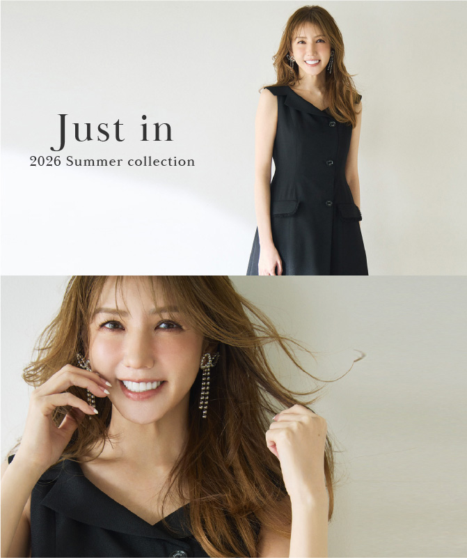 Just In｜人気ワンピ再入荷と春の新作