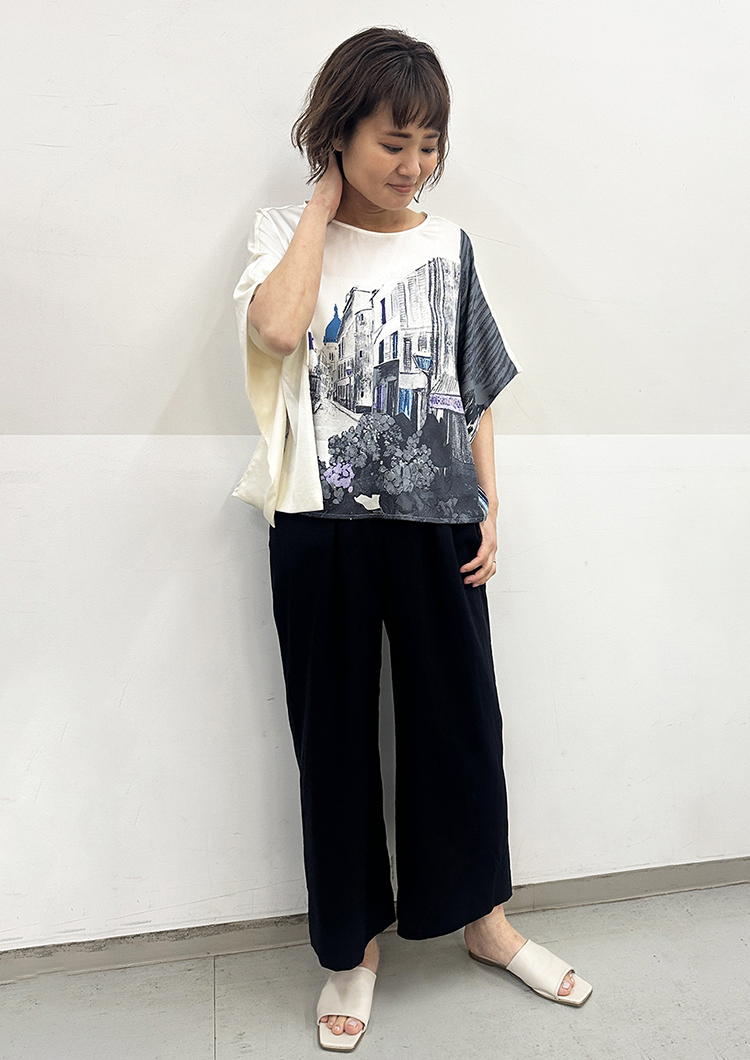 【NEW ITEM】涼やかなNEWワードローブ｜風景プリントシリーズが入荷！