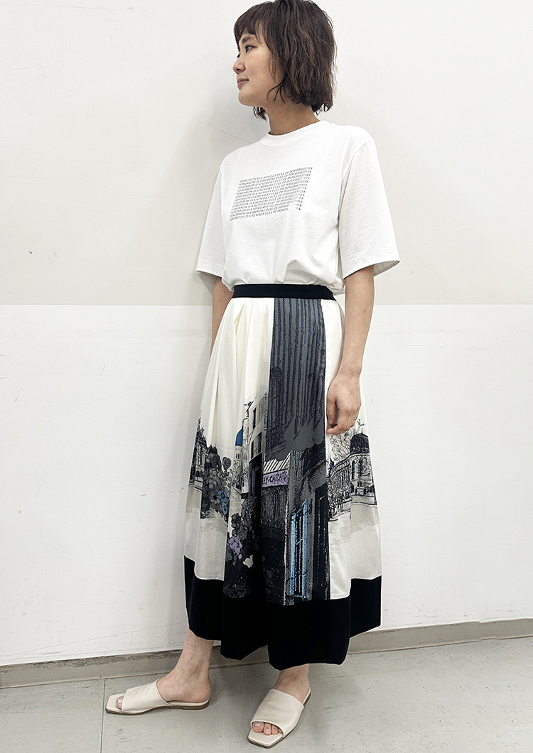 【NEW ITEM】涼やかなNEWワードローブ｜風景プリントシリーズが入荷！