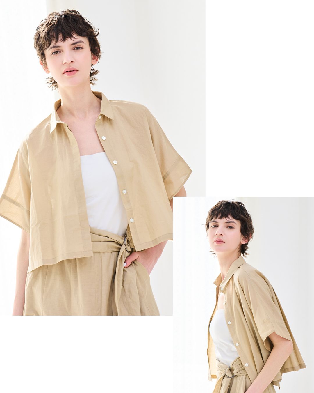 【NEW ITEM】気温30℃以上を乗り越える!一枚着サマートップス