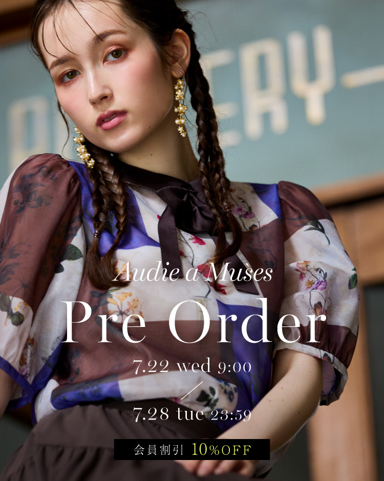 Pre Order｜7/22(WED)-7/28(TUE)