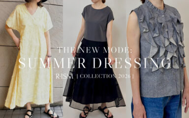 【NEW ITEM】写真に残る日も、いつもの日常も。私に自信をくれる、夏の主役服